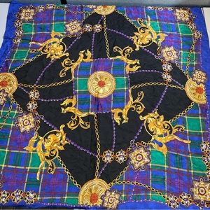 Vintage Pierre Cardin 100% Silk Scarf